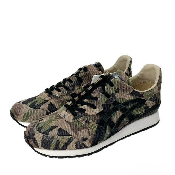 Onitsuka Tiger Nippon-Made Tiger Ally Deluxe Low Top Sneakers Hunter Green - Picture 3 of 16